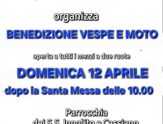 BENEDIZIONE VESPE E MOTO