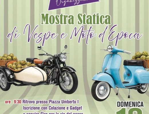 MOSTRA STATICA DI VESPE E MOTO D’EPOCA