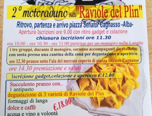 2° MOTORADUNO DELLE RAVIOLE DEL PLIN