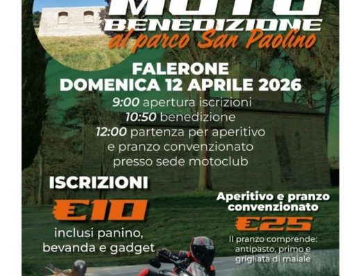 MOTO BENEDIZIONE AL PARCO SAN PAOLINO