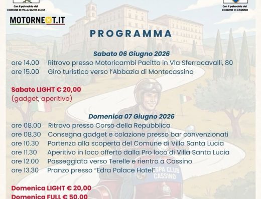 15° RADUNO NAZIONALE VESPA CLUB CASSINO