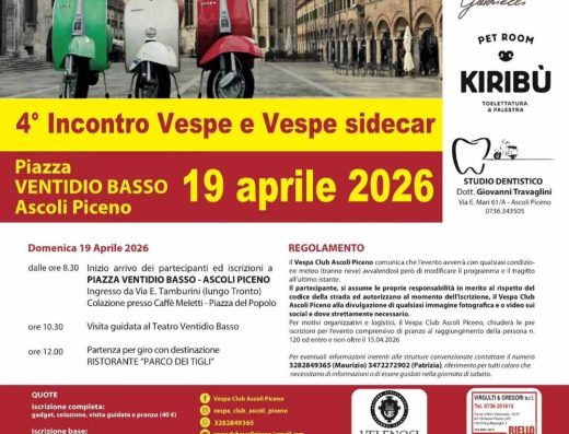 4° INCONTRO VESPE E VESPE SIDECAR