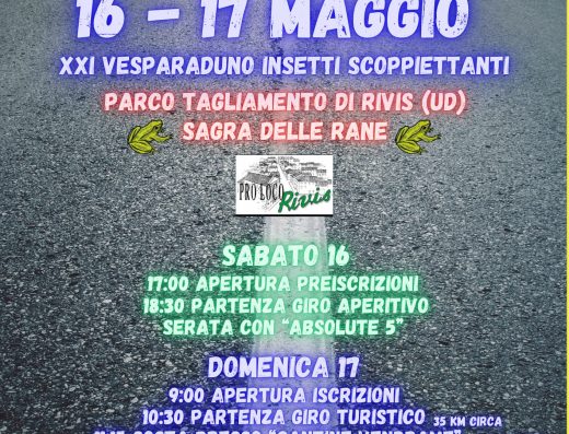 XXI VESPARADUNO INSETTI SCOPPIETTANTI