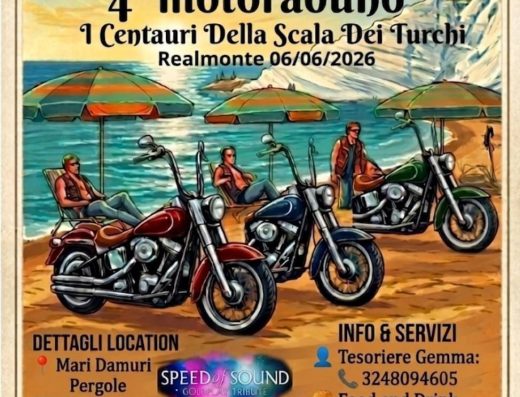 4° MOTORADUNO I CENTAURI DELLA SCALA DEI TURCHI