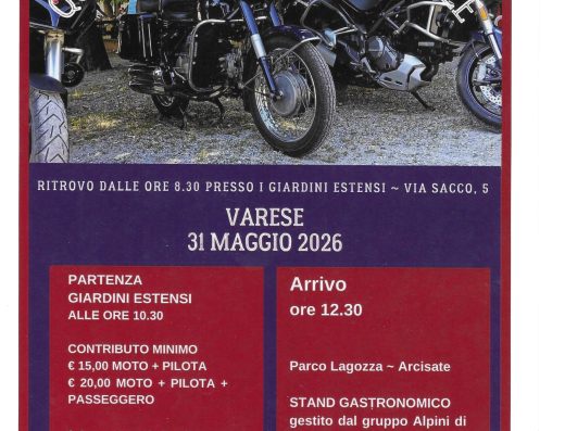 QUINTO MOTOGIRO SOLIDALE A.N.C. VARESE