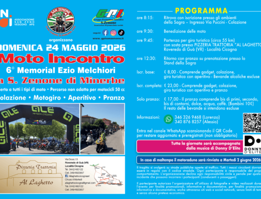 MOTO INCONTRO – 6° MEMORIAL EZIO MELCHIORI