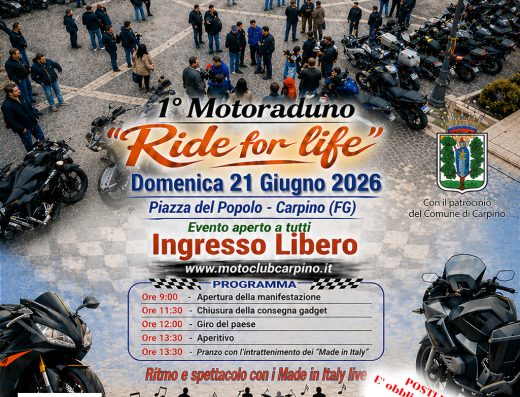 1° MOTORADUNO RIDE FOR LIFE