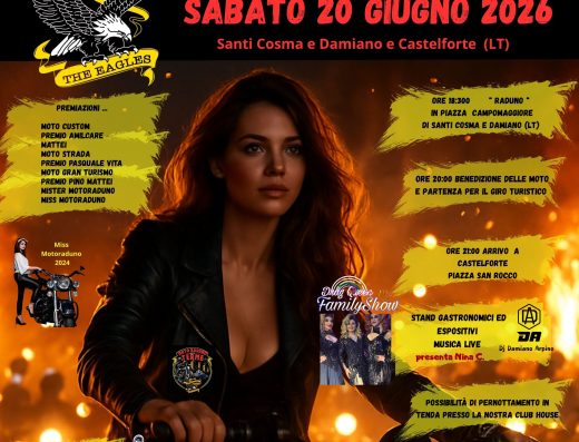 MOTORADUNO DELLE TERME XXII SABATO 20 GIUGNO 2026