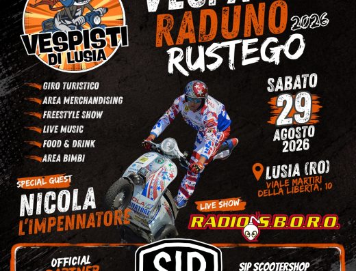 3° VESPA RADUNO RUSTEGO 2026