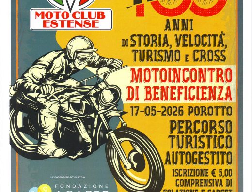 CELEBRAZIONE DEI 100 ANNI DEL MOTO CLUB ESTENSE