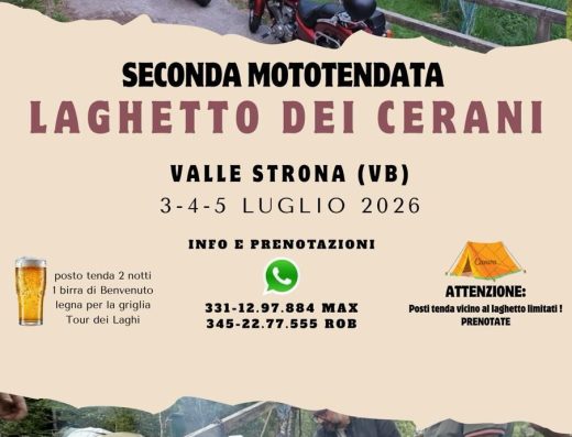 SECONDA MOTOTENDATA LAGHETTO DEI CERANI