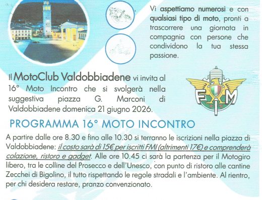 16° MOTO INCONTRO VALDOBBIADENE