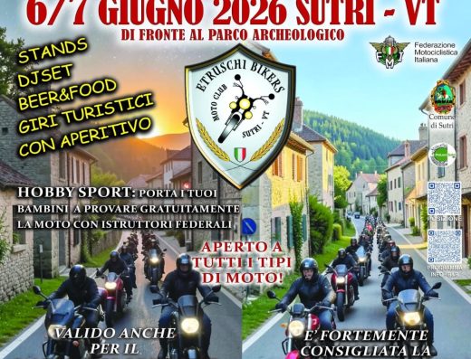 XVII MOTORADUNO NAZIONALE SELETTIVA ETRUSCHI BIKERS