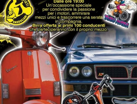 1° RADUNO STATICO di VESPE MOTORINI e AUTO SPORȚIVE