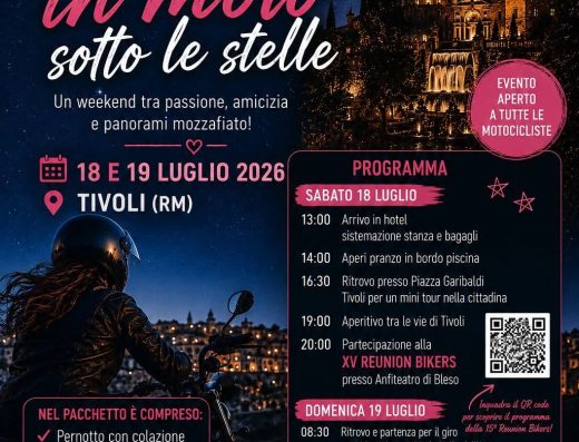 TIVOLI IN MOTO SOTTO LE STELLE