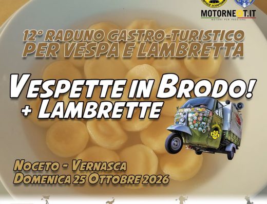 VESPETTE IN BRODO! + LAMBRETTE