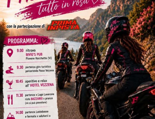 1° MOTO INCONTRO TUTTO IN ROSA