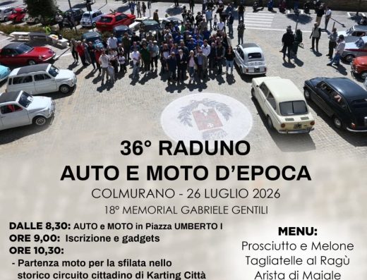 36° RADUNO AUTO E MOTO D’EPOCA COLMURANO