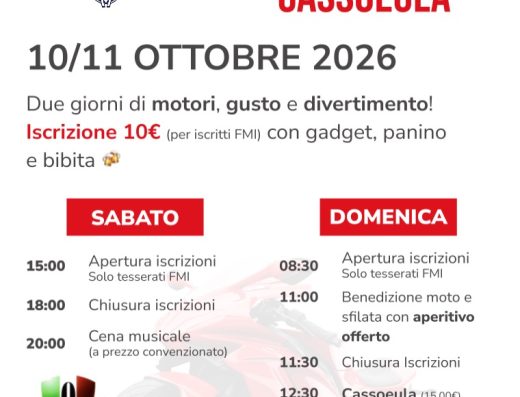 46° RADUNO NAZIONALE DELL A “CASSOEULA”