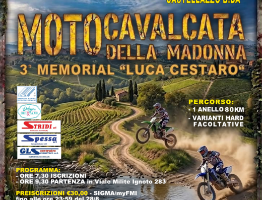 MOTOCAVALCATA DELLA MADONNA 2026