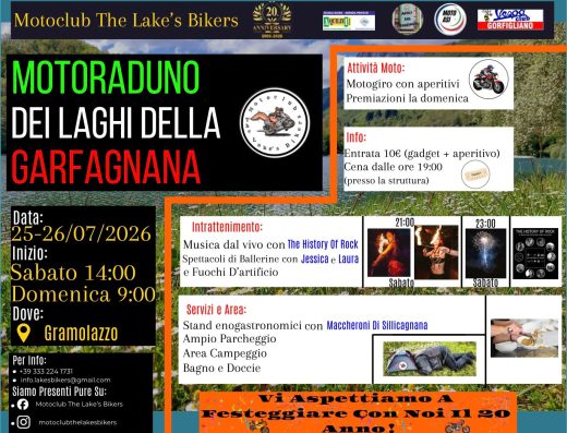 MOTORADUNO DEI LAGHI DELLA GARFAGNANA