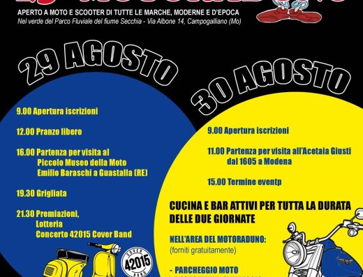 25°MOTORADUNO MOTOCLUB CAMPO DEI GALLI