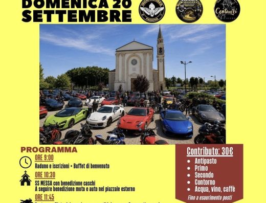 8a benedizione moto e auto sportive