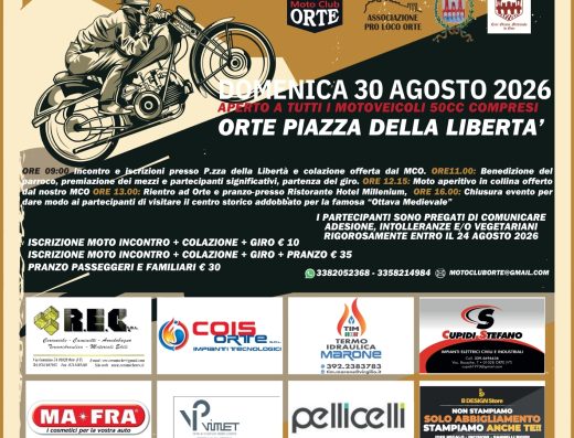 XXI° MOTO INCONTRO CITTA’ DI ORTE