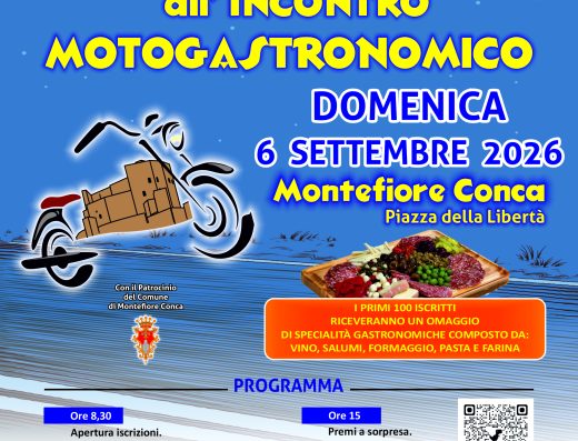 Moto incontro gastronomico Montefiore Conca