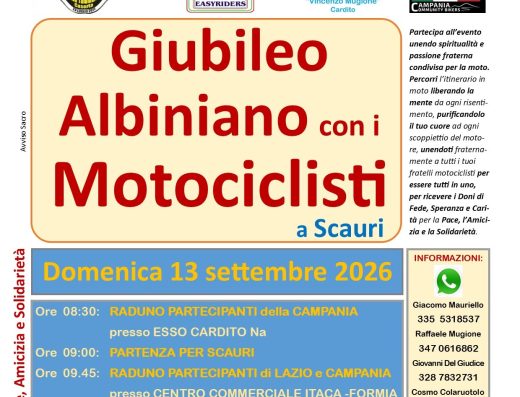GIUBILEO ALBINIANO CON I MOTOCICLISTI