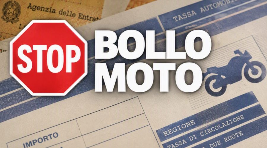 NOVITA’ SUL BOLLO MOTO