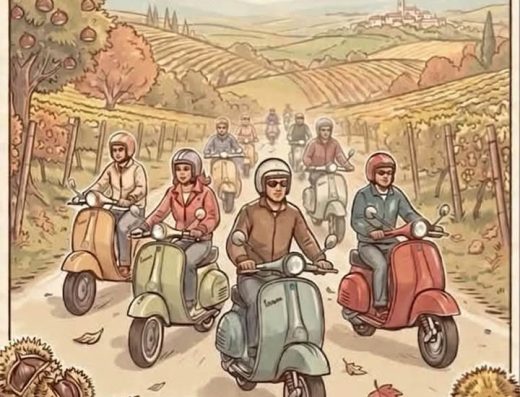 1ª FESTA DEI MARRONI IN VESPA