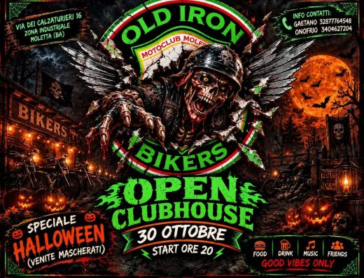 OPEN CLUBHOUSE – SPECIALE HALLOWEEN