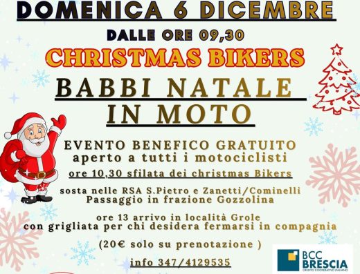 CHRISTMAS BIKERS – BABBI NATALE IN MOTO