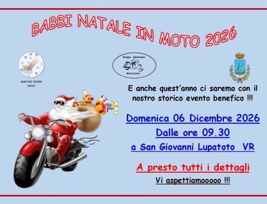BABBI NATALE IN MOTO 2026