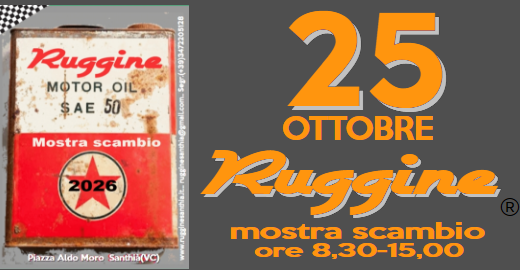 MOSTRA SCAMBIO RUGGINE